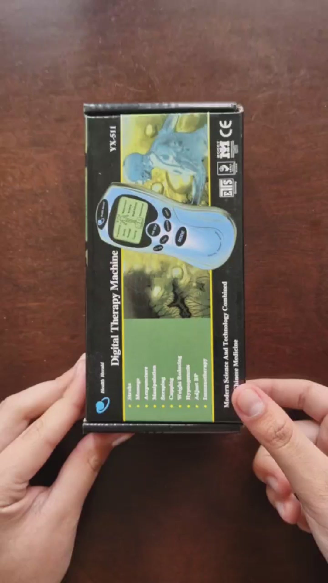 Maquina de Terapia Portable con Electrodos